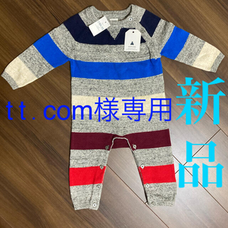 ギャップ(GAP)のBaby GAP ニット　ロンパース　70 75 80(ロンパース)