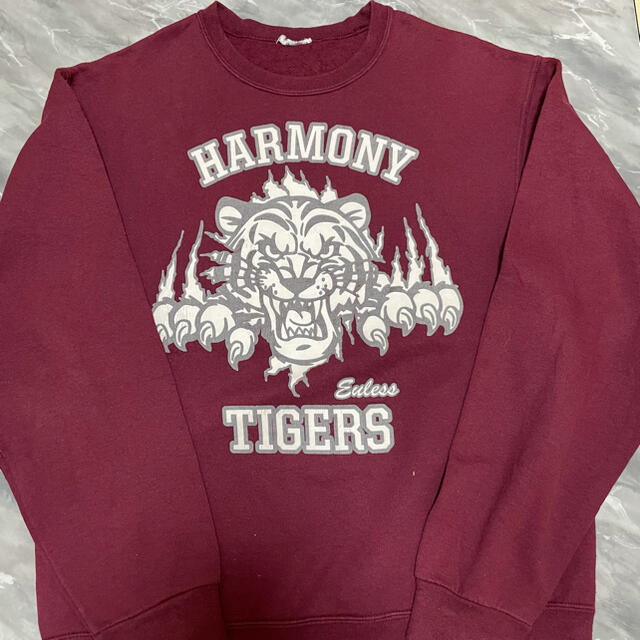 【USA】ビッグロゴ スウェット / harmony tigers