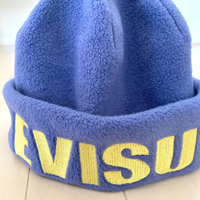 EVISU(エビス)のEVISU フリースキャップ メンズの帽子(ニット帽/ビーニー)の商品写真