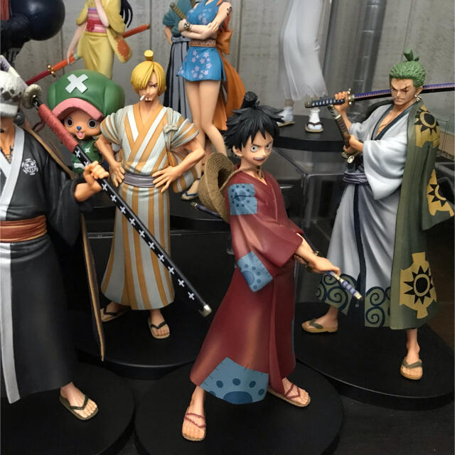 BANPRESTO(バンプレスト)のワンピース ワノ国 グラメン フィギュア ONE PIECE コンプ 美品 エンタメ/ホビーのフィギュア(アニメ/ゲーム)の商品写真