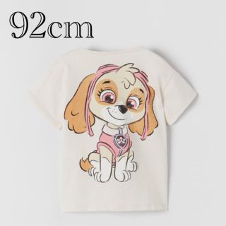 ザラキッズ(ZARA KIDS)の《新作》新品　パウパトロール　Tシャツ　1歳半〜2歳　92cm(Tシャツ/カットソー)