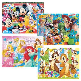 ディズニー(Disney)のパズル　ディズニー　4枚　新品未使用(知育玩具)