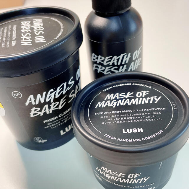 LUSH(ラッシュ)のLUSH 空き容器 3個 コスメ/美容のコスメ/美容 その他(その他)の商品写真