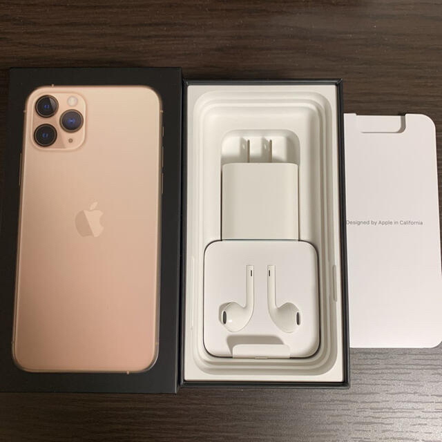 美品☆iPhone11Pro 64GB ゴールド SIMフリー ケース付き