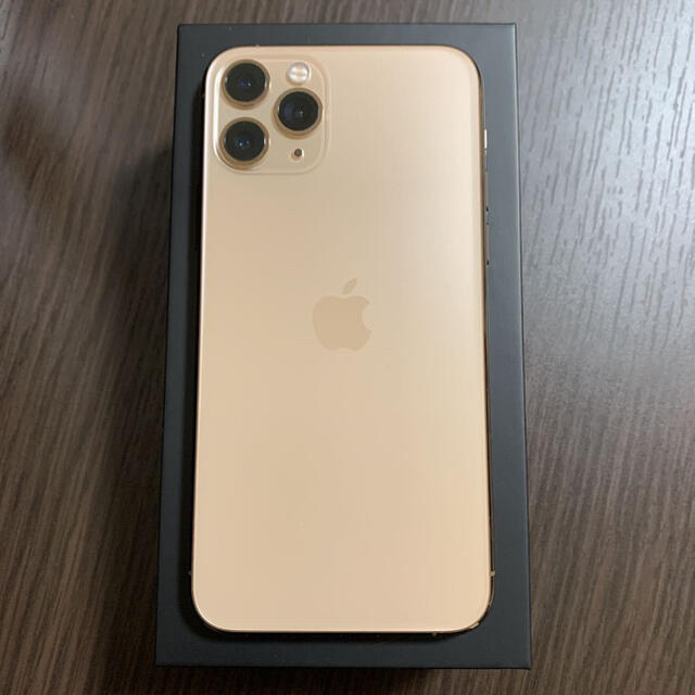 美品☆iPhone11Pro 64GB ゴールド SIMフリー ケース付き