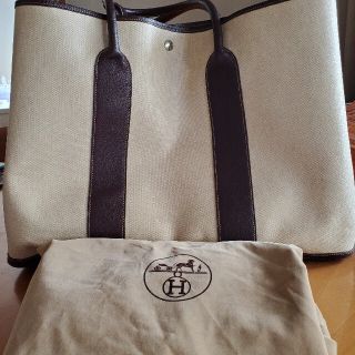 エルメス(Hermes)のLKYP様専用　HERMES  ガーデンパーティー GM　コーティングキャンバス(トートバッグ)