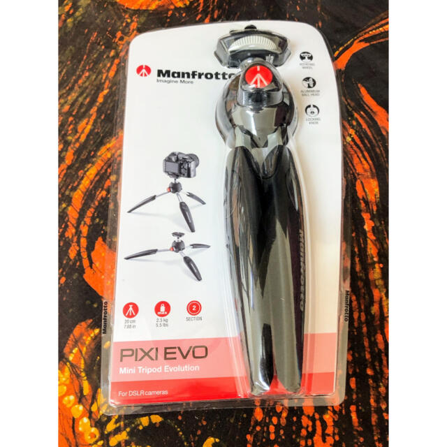 Manfrotto(マンフロット)のManfrotto ミニ三脚 PIXI EVO スマホ/家電/カメラのカメラ(その他)の商品写真