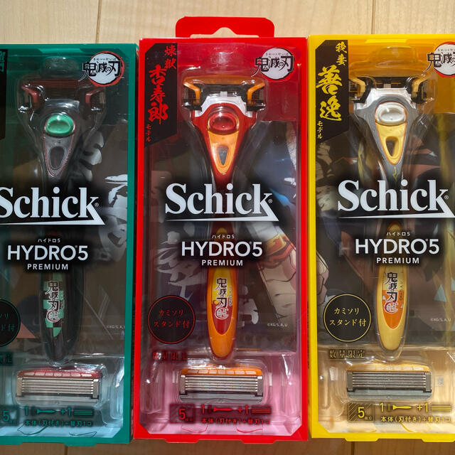 Schick HYDRO5 鬼滅の刃 3点セット スタンド付き シックハイドロ5