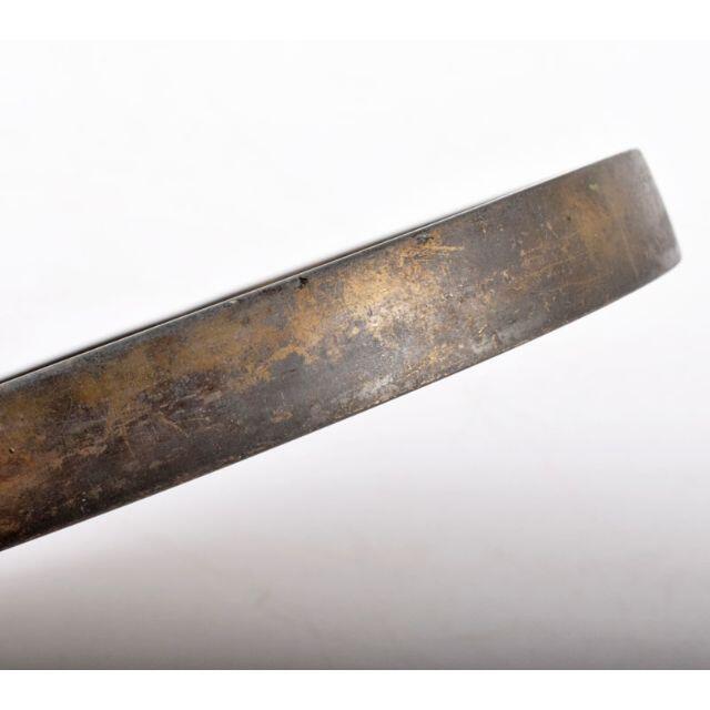 天下一作 古銅 鶴亀松文 銅鏡 古鏡 C R3964 天下一作 古銅 鶴亀松文 銅鏡 古鏡 C R3964