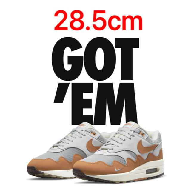 NIKE Air Max 1 x Patta “Monarch”28.5スニーカー