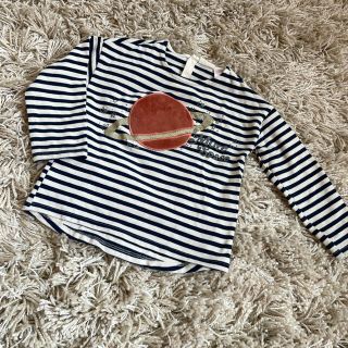 ザラキッズ(ZARA KIDS)のボーダー×コスモロンT(Tシャツ/カットソー)