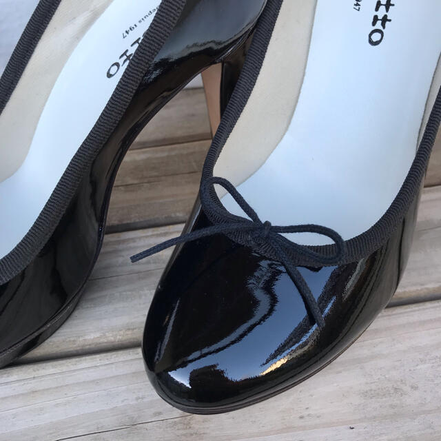 repetto(レペット)の【未使用】レペット repetto テス バレリーナ ブラック ★36★ レディースの靴/シューズ(ハイヒール/パンプス)の商品写真