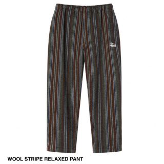 ステューシー(STUSSY)のStussy 21AW Wool Strip Relaxed Pants(スラックス)