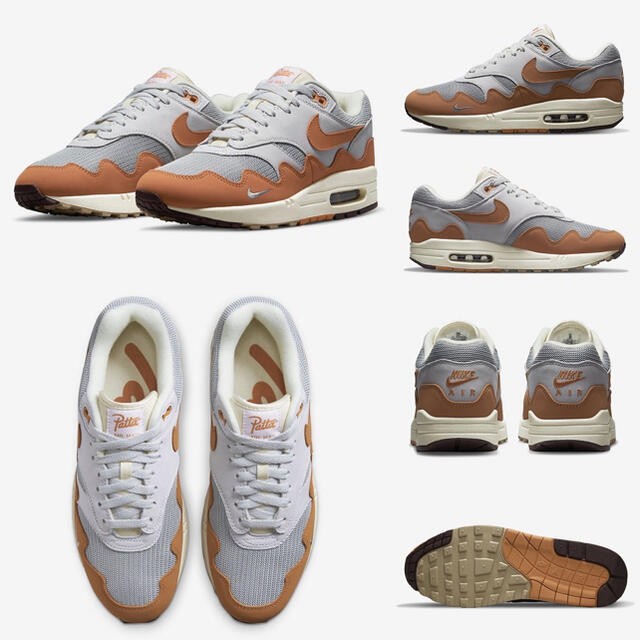 Patta x Nike Air Max 1 "Monarch" パタ