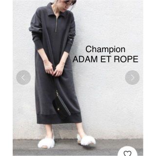 チャンピオン(Champion)のChampion ADAM ET ROPE別注 ワンピース(ロングワンピース/マキシワンピース)