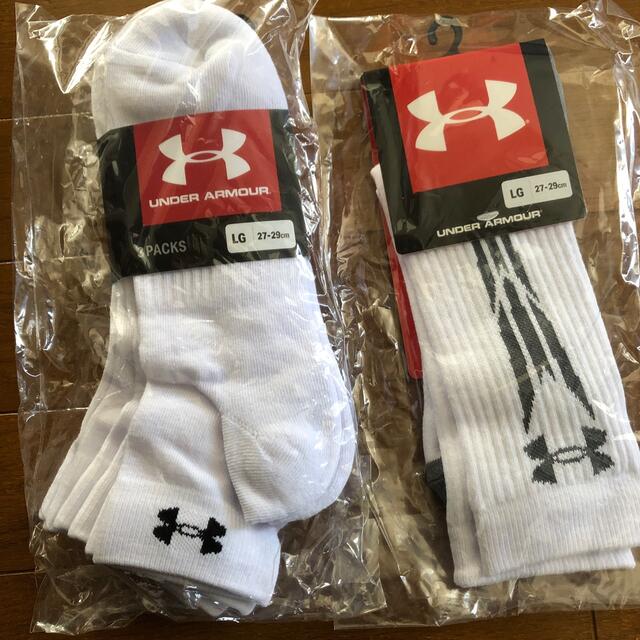 UNDER ARMOUR(アンダーアーマー)のヤング様専用　アンダーアーマー　メンズソックス(๑˃̵ᴗ˂̵)27-29㎝ メンズのレッグウェア(ソックス)の商品写真