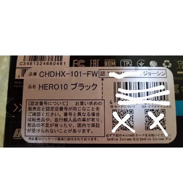 GoPro HERO10 Black CHDHX-101-FW国内正規品