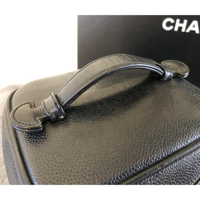 CHANEL(シャネル)のmay様専用　大人気CHANELシャネルキャビアスキンバニティバッグ レディースのバッグ(ハンドバッグ)の商品写真