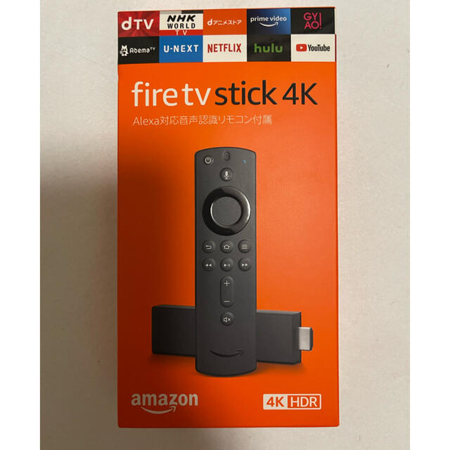 新品未使用 Fire TV Stick 4K Alexa対応音声認識リモコン付