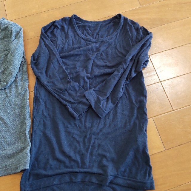 UNIQLO(ユニクロ)のヒートテック　あったかシャツ　あったかパンツ キッズ/ベビー/マタニティのキッズ服女の子用(90cm~)(下着)の商品写真