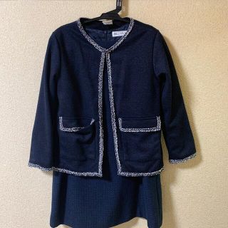 ザラキッズ(ZARA KIDS)の【子供服】ZARA ワンピース　ジャケット　普段着　お出掛け用(ワンピース)