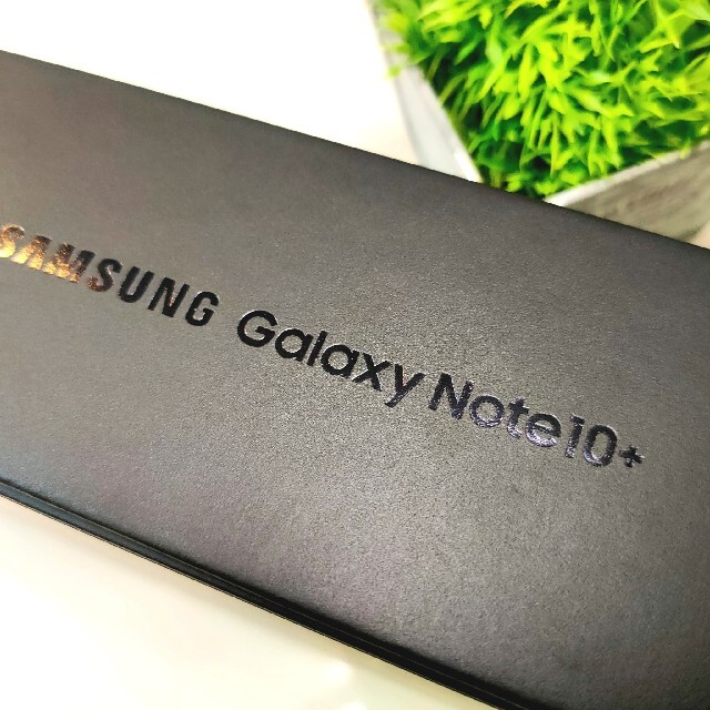 Galaxy(ギャラクシー)の未使用 Galaxy Note 10+ plusSIMフリー グローバル版 スマホ/家電/カメラのスマートフォン/携帯電話(スマートフォン本体)の商品写真