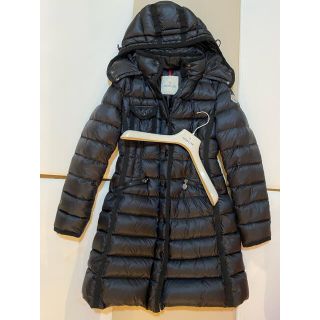 モンクレール(MONCLER)の【モンクレール】エルミンヌ 黒 size00 美品(ダウンコート)