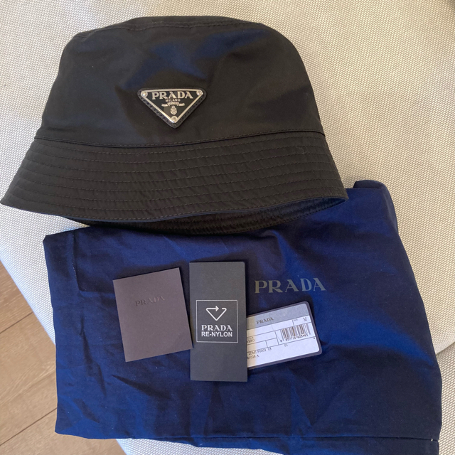 prada 21AW 新作完売 re-nylon 再生ナイロン バケットハット - cabager.com
