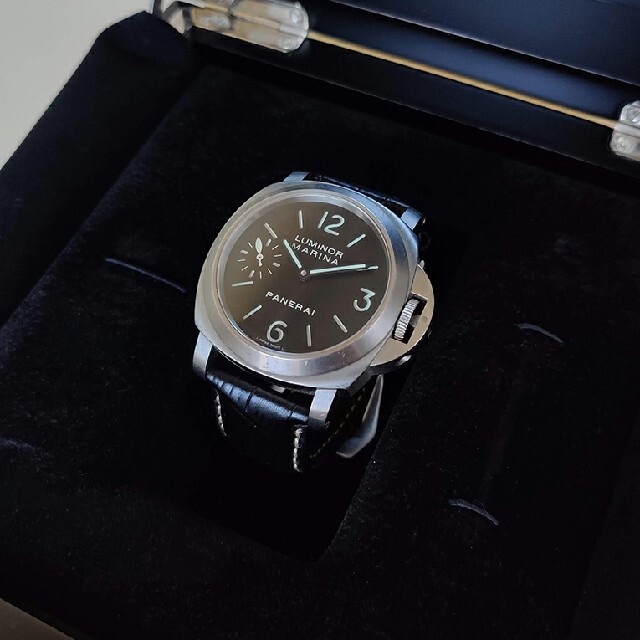 PANERAI(パネライ)の【シュー様専用】PANERAI パネライPAM00177 チタン メンズの時計(腕時計(アナログ))の商品写真