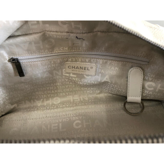 CHANEL(シャネル)の美品CHANELシャネルキャビアスキンココボストンショルダーバッグ レディースのバッグ(ショルダーバッグ)の商品写真