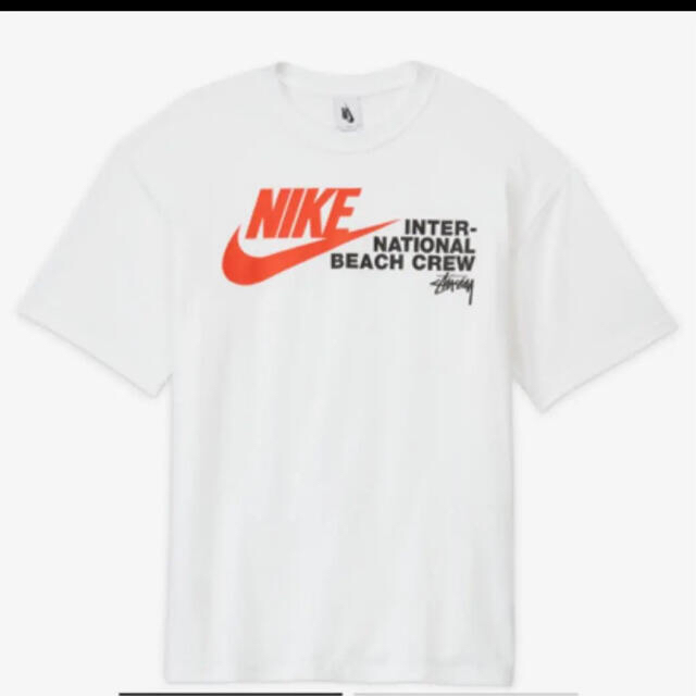 Stussy NIKE Tシャツ L 白 ナイキ ステューシー - Tシャツ/カットソー