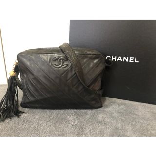 シャネル(CHANEL)のCHANELシャネルラムスキンココチャームショルダー(ショルダーバッグ)