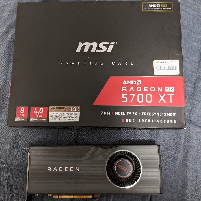 MSI　RX 5700XT　8GB