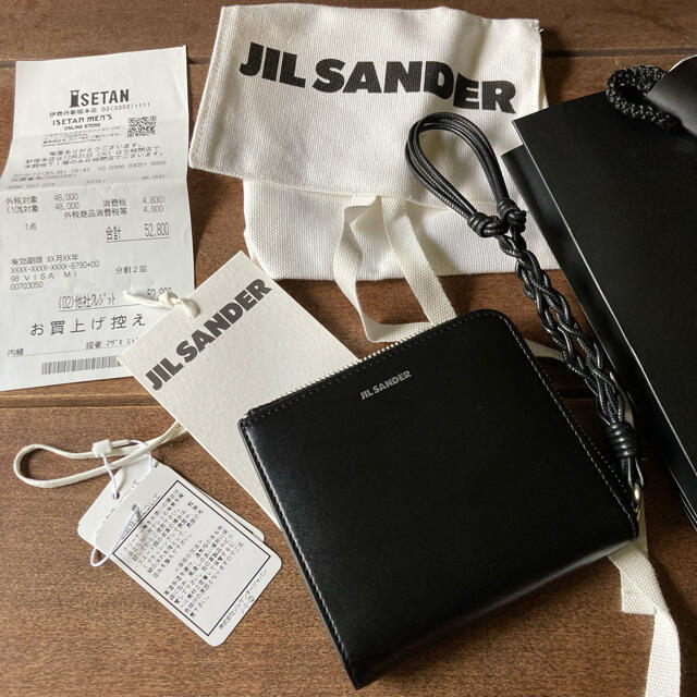 JIL SANDER ジルサンダー タングル 財布 ブラック black 黒