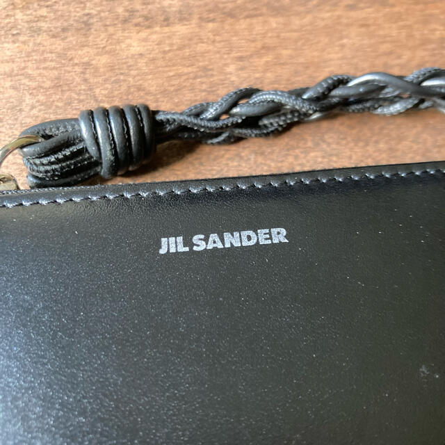 Jil Sander(ジルサンダー)のJIL SANDER ジルサンダー タングル 財布 ブラック black 黒 メンズのファッション小物(折り財布)の商品写真