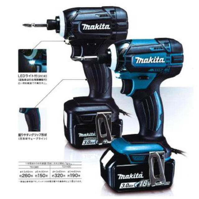 Makita(マキタ)のマキタ 18V ＴＤ１４９ＤＺ　インパクトドライバー ビット 箱付  即日発送 インテリア/住まい/日用品のインテリア/住まい/日用品 その他(その他)の商品写真