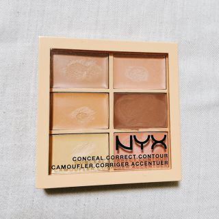 エヌワイエックス(NYX)のNYX コンシールコレクトコントゥアーパレット01 ニックス(コンシーラー)