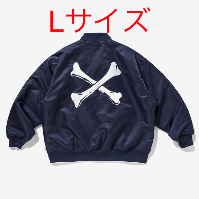 キルティングWTAPS TEAM JACKET NAVY 21aw