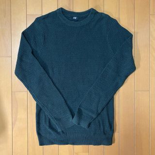 エイチアンドエム(H&M)のニット セーター H&M グリーン カーキ(ニット/セーター)