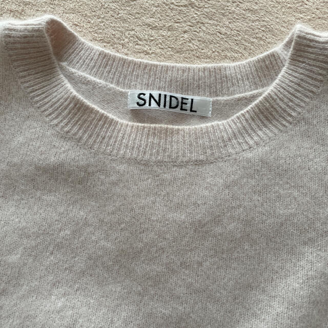 SNIDEL シースルーショルダーニット 4