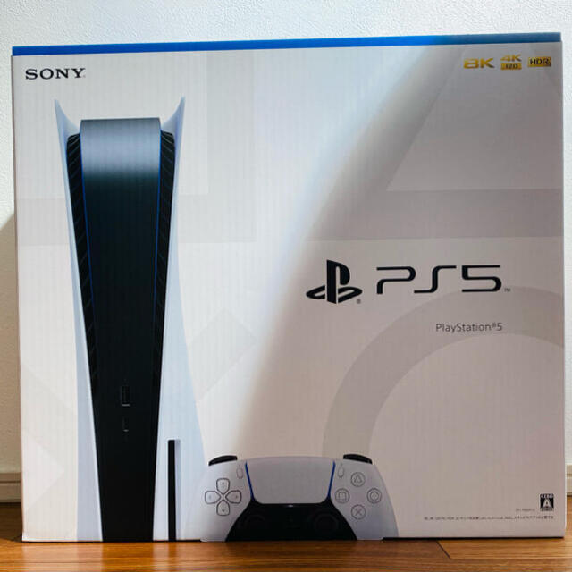 PlayStation(プレイステーション)のPlayStation5 CFI-1100A01 PS5 本体 通常版 エンタメ/ホビーのゲームソフト/ゲーム機本体(家庭用ゲーム機本体)の商品写真