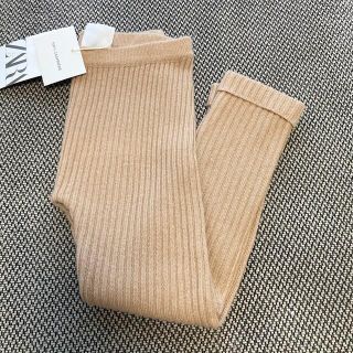 ボンポワン(Bonpoint)の新品未使用✳︎zara kids カシミヤニットレギンス　104cm(パンツ/スパッツ)