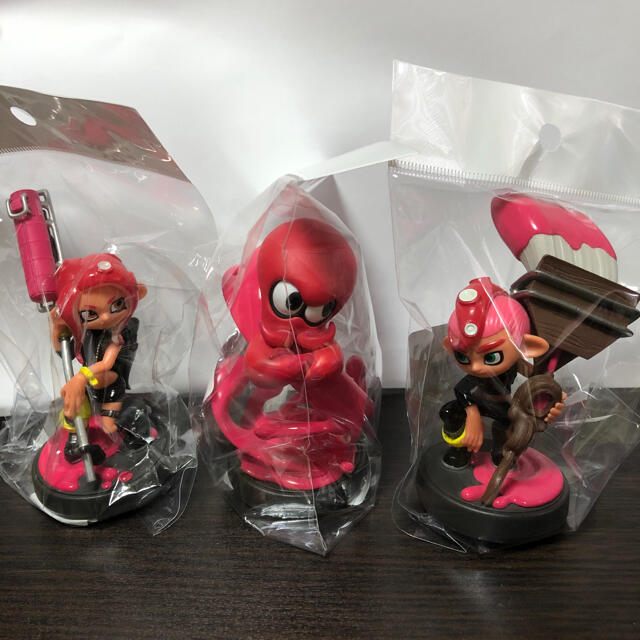 amiibo アミーボ スプラトゥーン タコ　タコボーイ　タコガール　3点セット