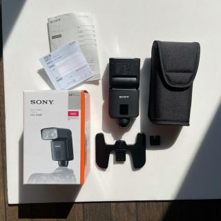 ソニー(SONY)のSONY HVL-F32 ほぼ未使用(ストロボ/照明)