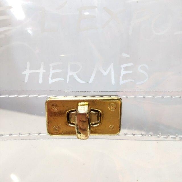 激安大特価 Hermes - HERMES エルメス ビニール ケリー ハンドバッグ クリア VJ018の通販 by K＠ 値引き不可プロフ