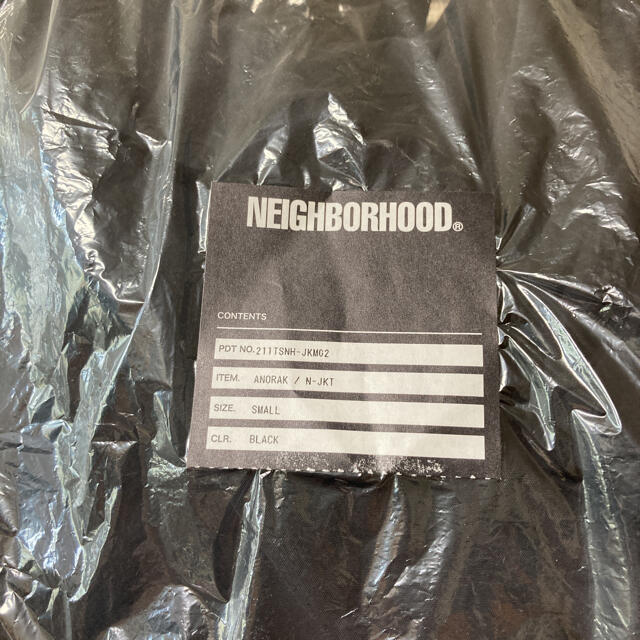 NEIGHBORHOOD(ネイバーフッド)の新品 黒S 21SS NEIGHBORHOOD ANORAK / N-JKT メンズのジャケット/アウター(ナイロンジャケット)の商品写真