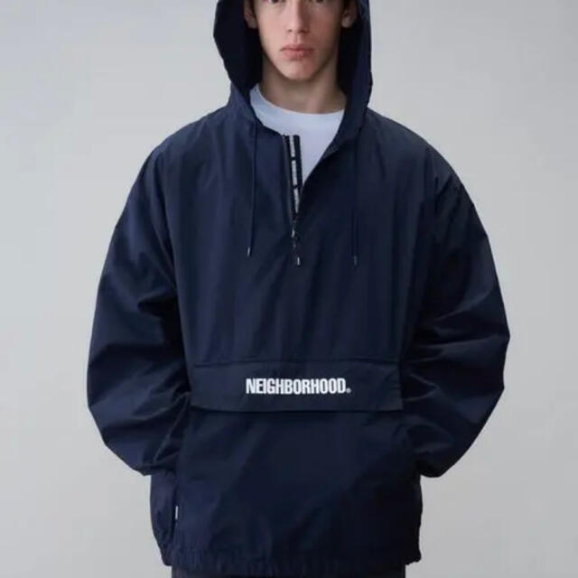 NEIGHBORHOOD(ネイバーフッド)の新品 黒S 21SS NEIGHBORHOOD ANORAK / N-JKT メンズのジャケット/アウター(ナイロンジャケット)の商品写真