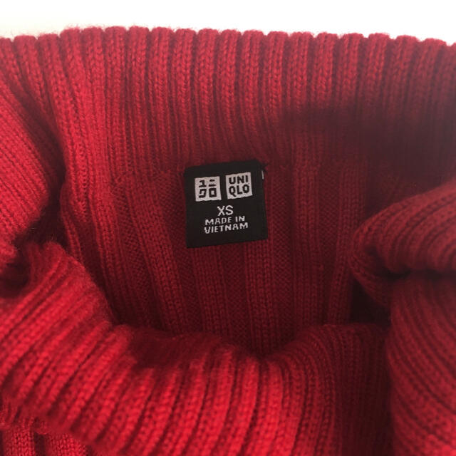 UNIQLO(ユニクロ)のコアラ様専用　3Dエクストラファインメリノリブワンピース　3D KNIT 美品 レディースのワンピース(ロングワンピース/マキシワンピース)の商品写真