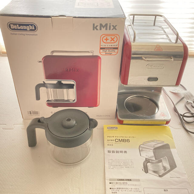 DeLonghi - デロンギ ドリップコーヒーメーカー ラズベリー CMB6-RD(1