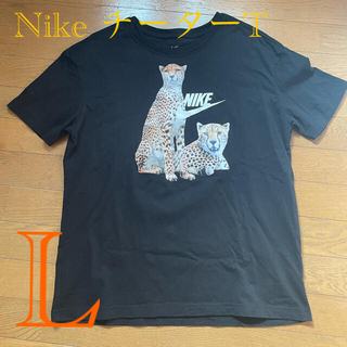 ナイキ(NIKE)のナイキ ウィメンズ ボーイフィアス Tシャツ L チーター(Tシャツ(半袖/袖なし))